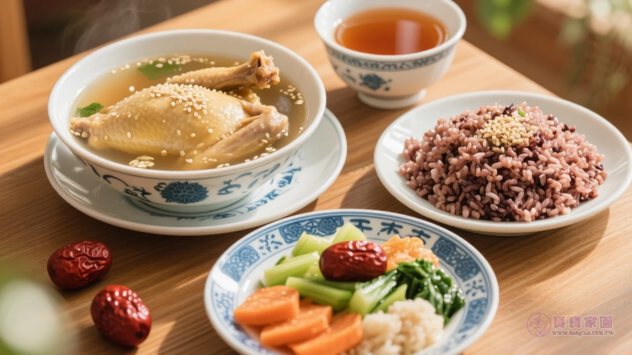 營養月子餐示意