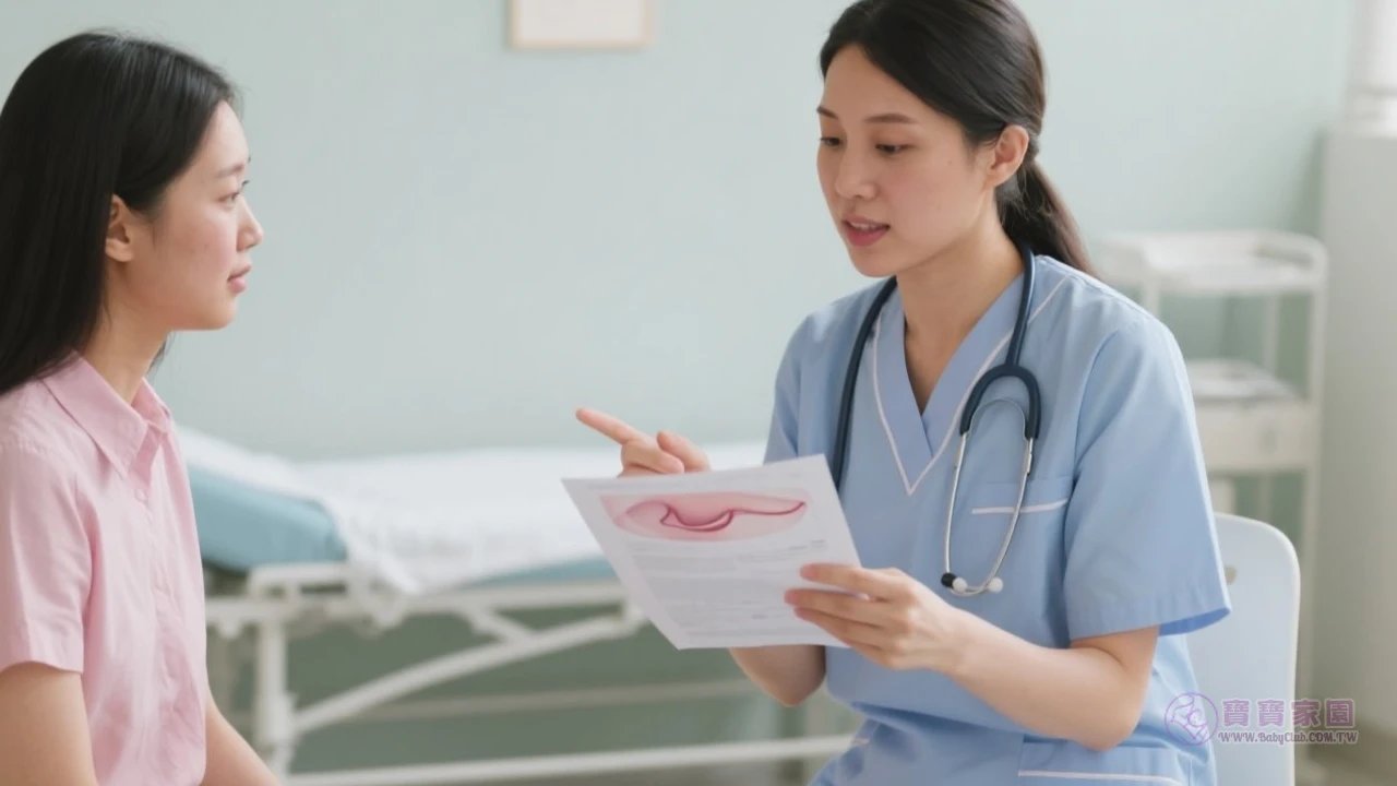 白帶檢查諮詢情境