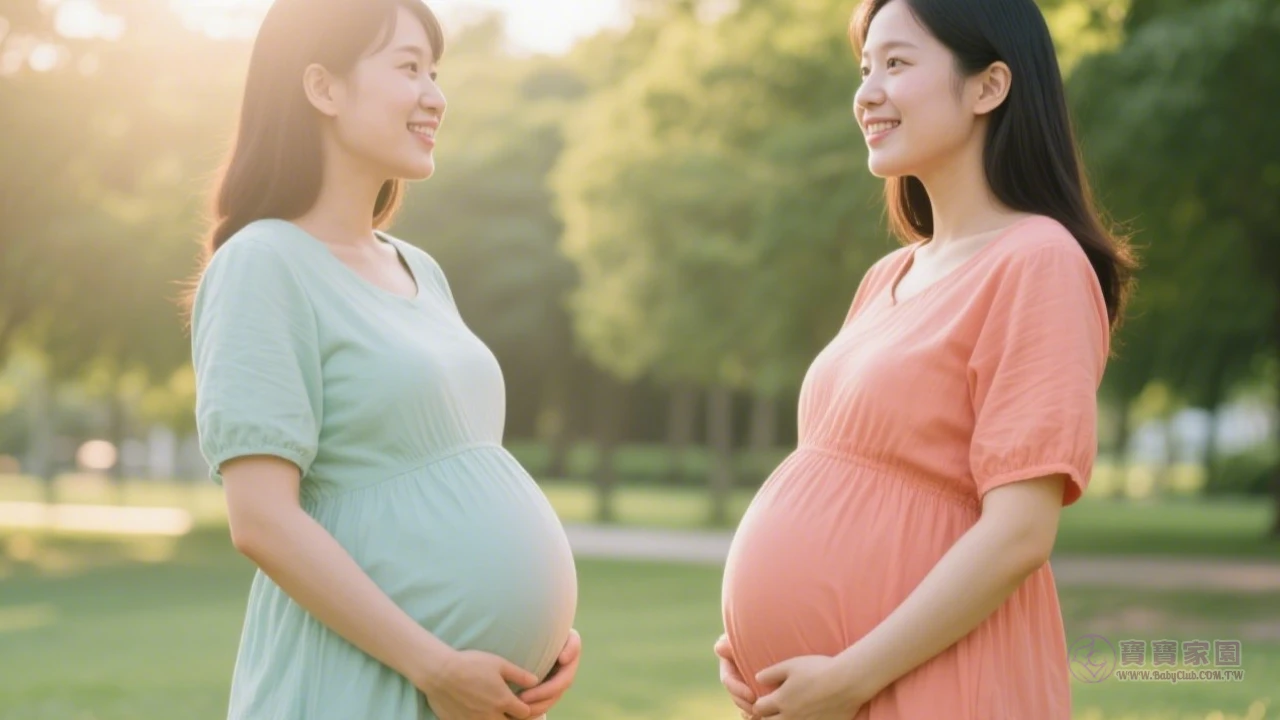孕婦肚型對比