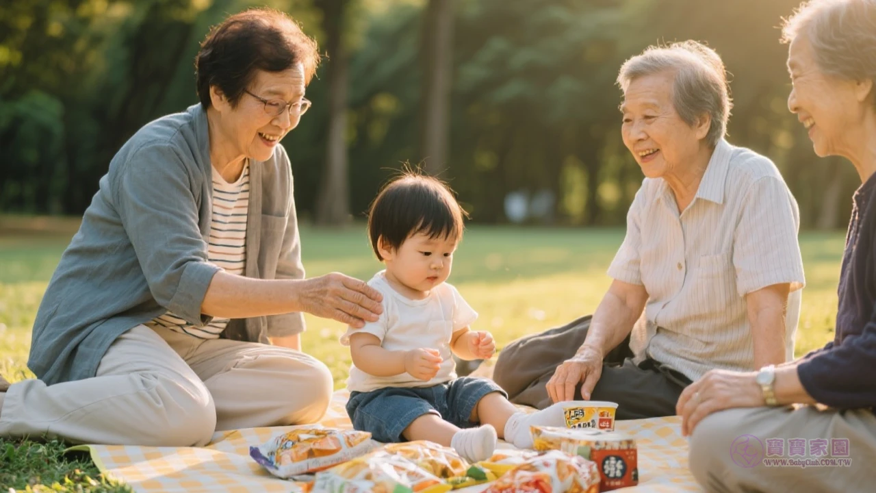 親子公園互動場景