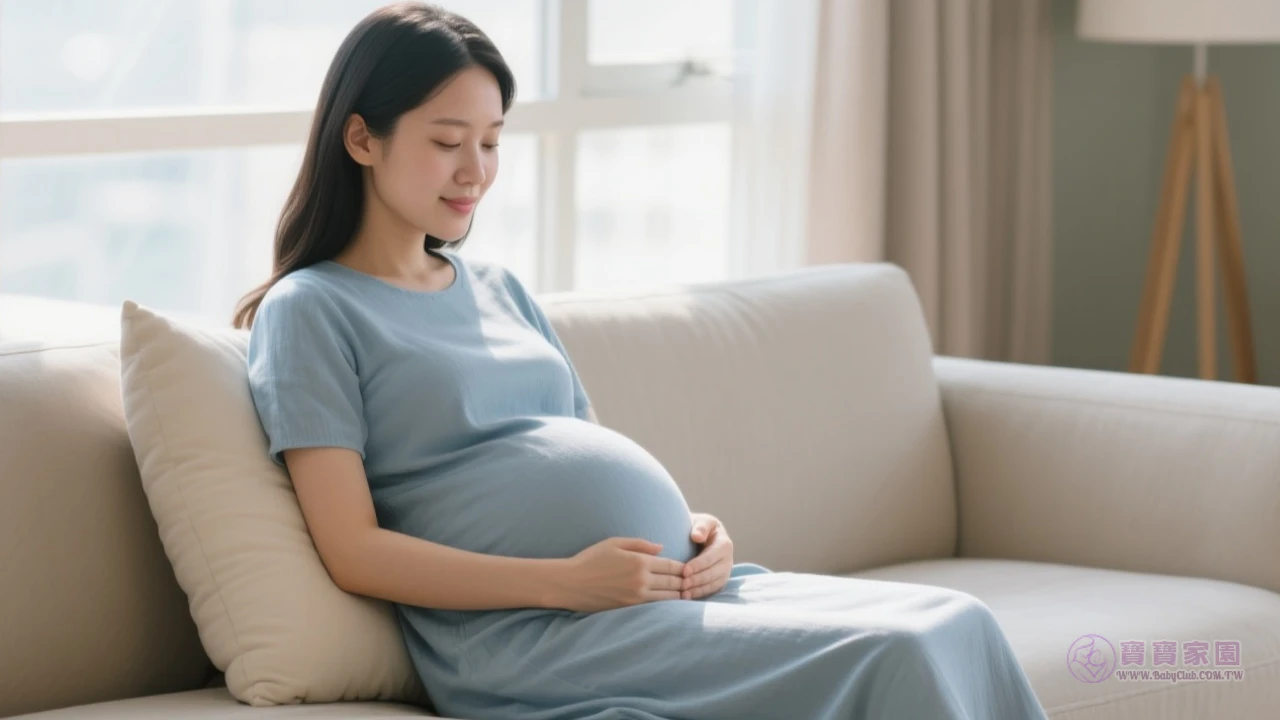 孕婦正確姿勢