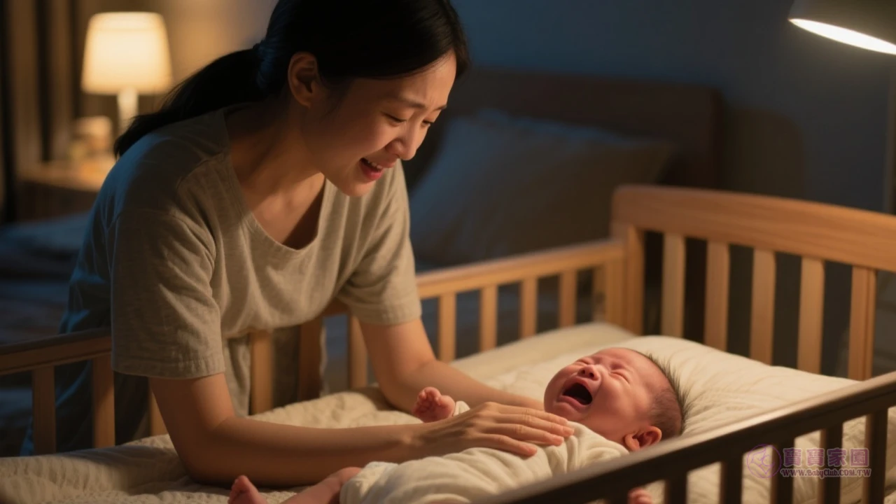 媽咪安撫寶寶睡覺