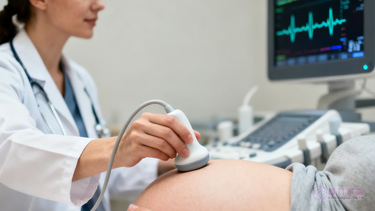 產檢醫師檢查宮縮