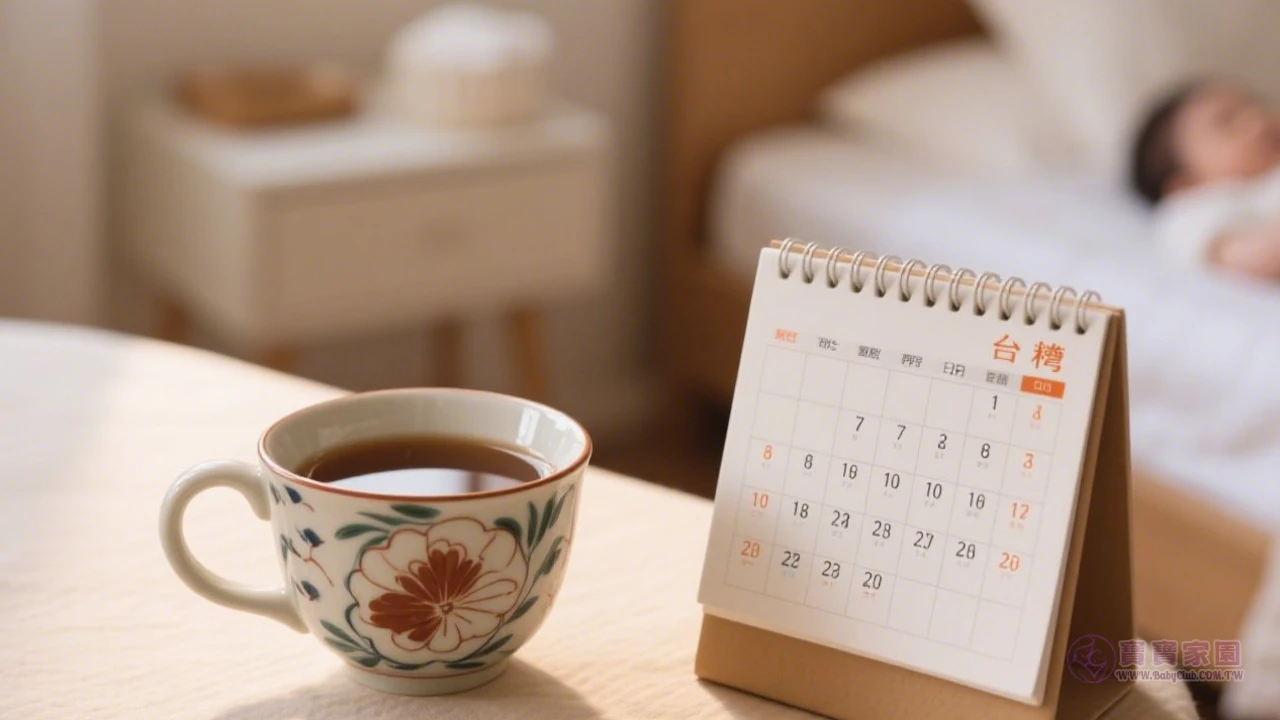 坐月子飲品示意圖