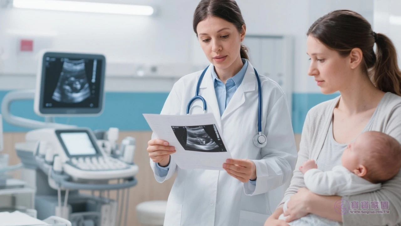 產後檢查示意圖