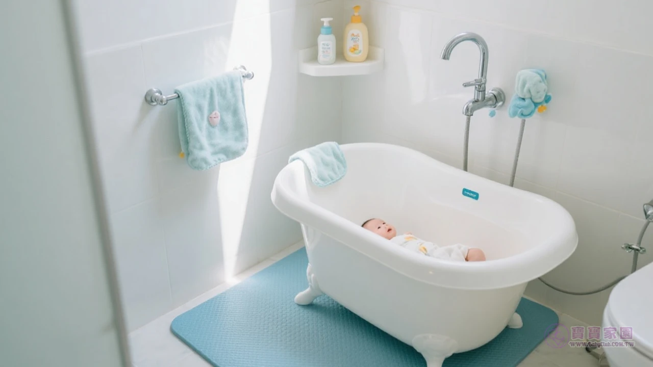 浴室安全示意圖
