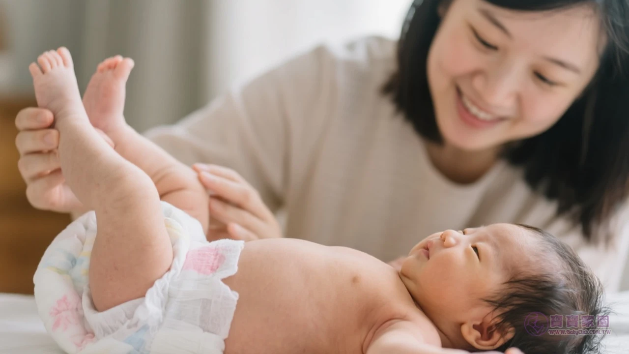 寶寶護理示意圖