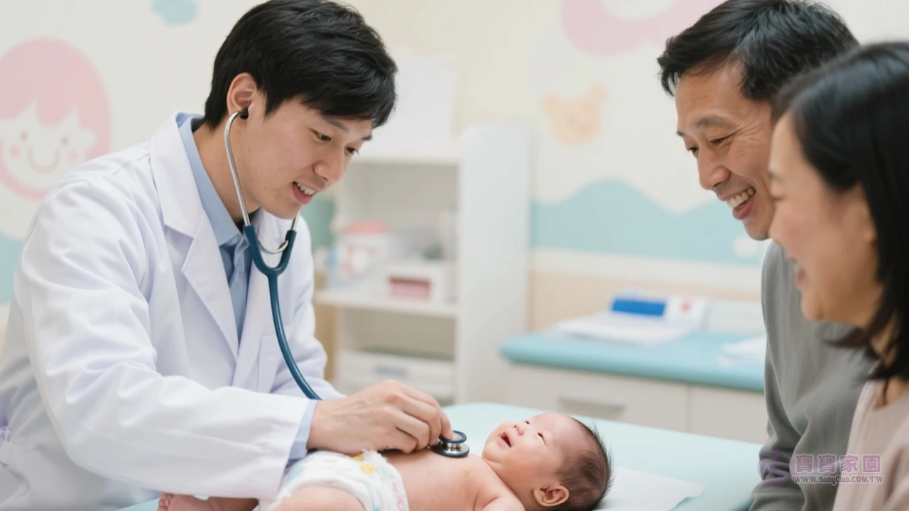 寶寶檢查示意圖