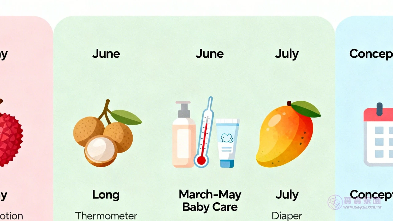 季節受孕優勢圖