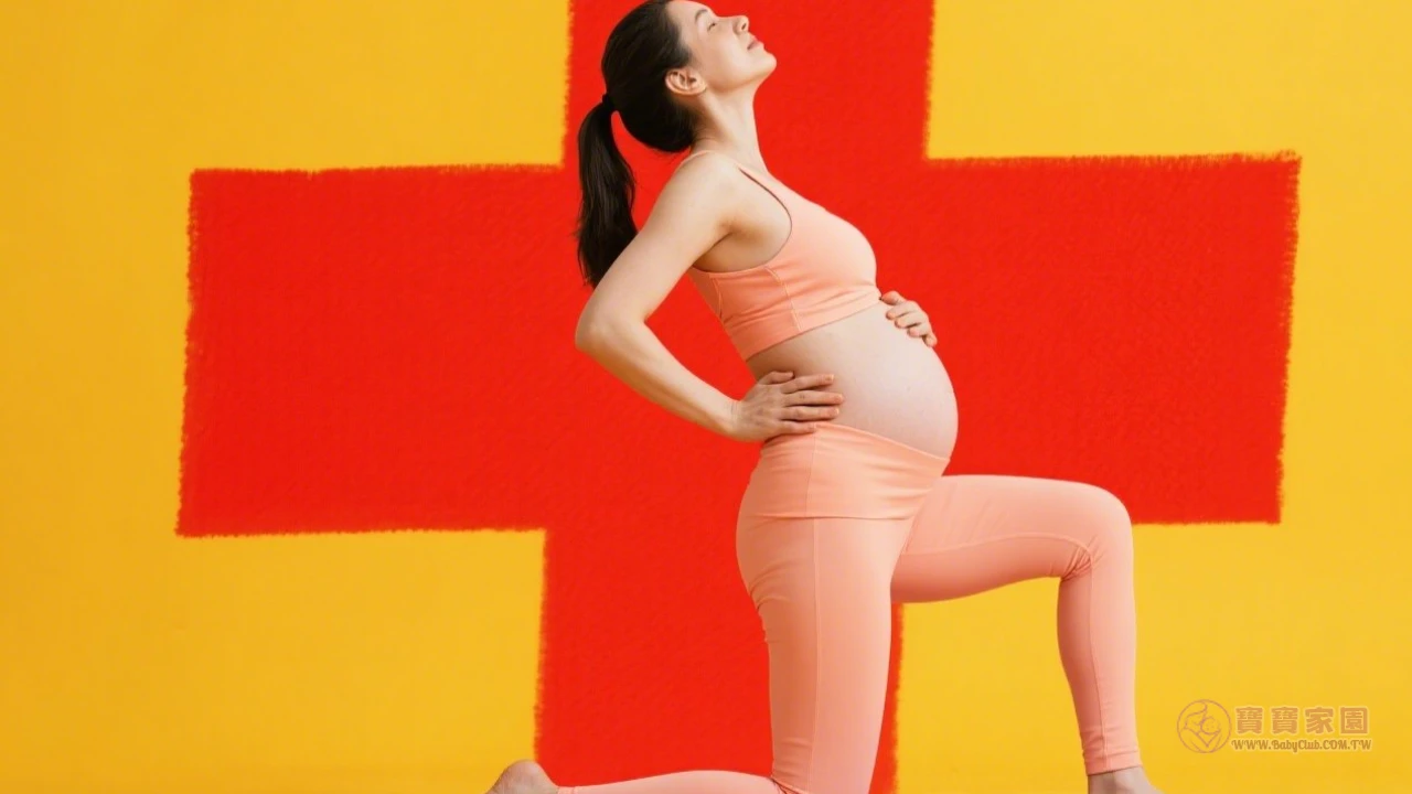 孕婦錯誤姿勢警示