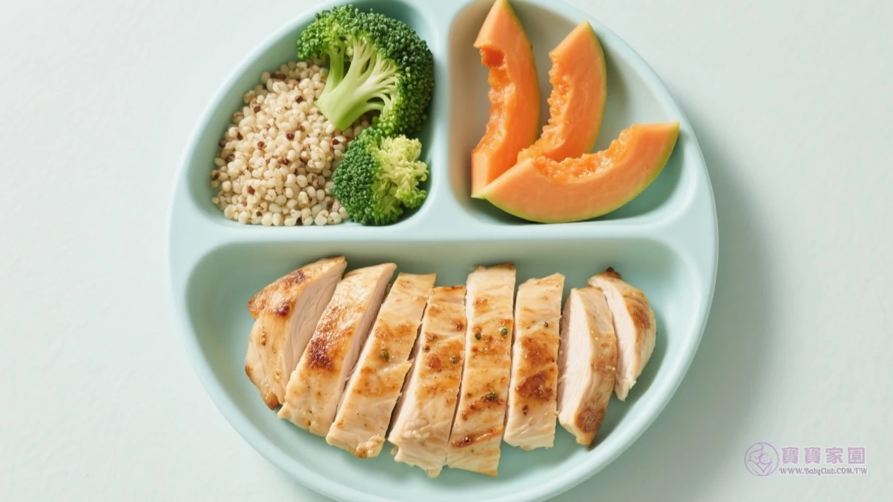 健康飲食餐盤示範