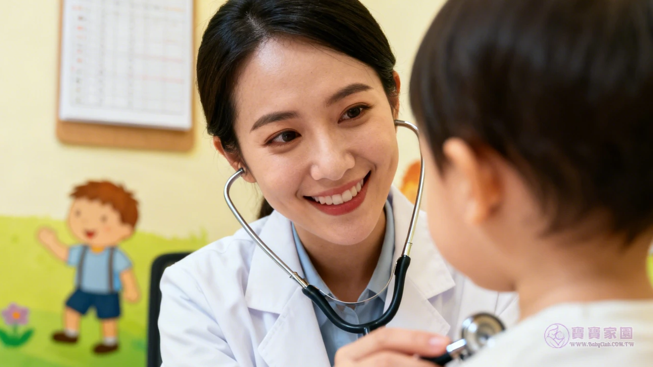 醫師看診溫馨場景