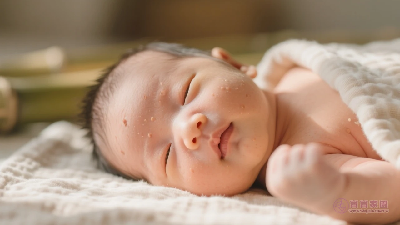 新生兒皮膚特寫