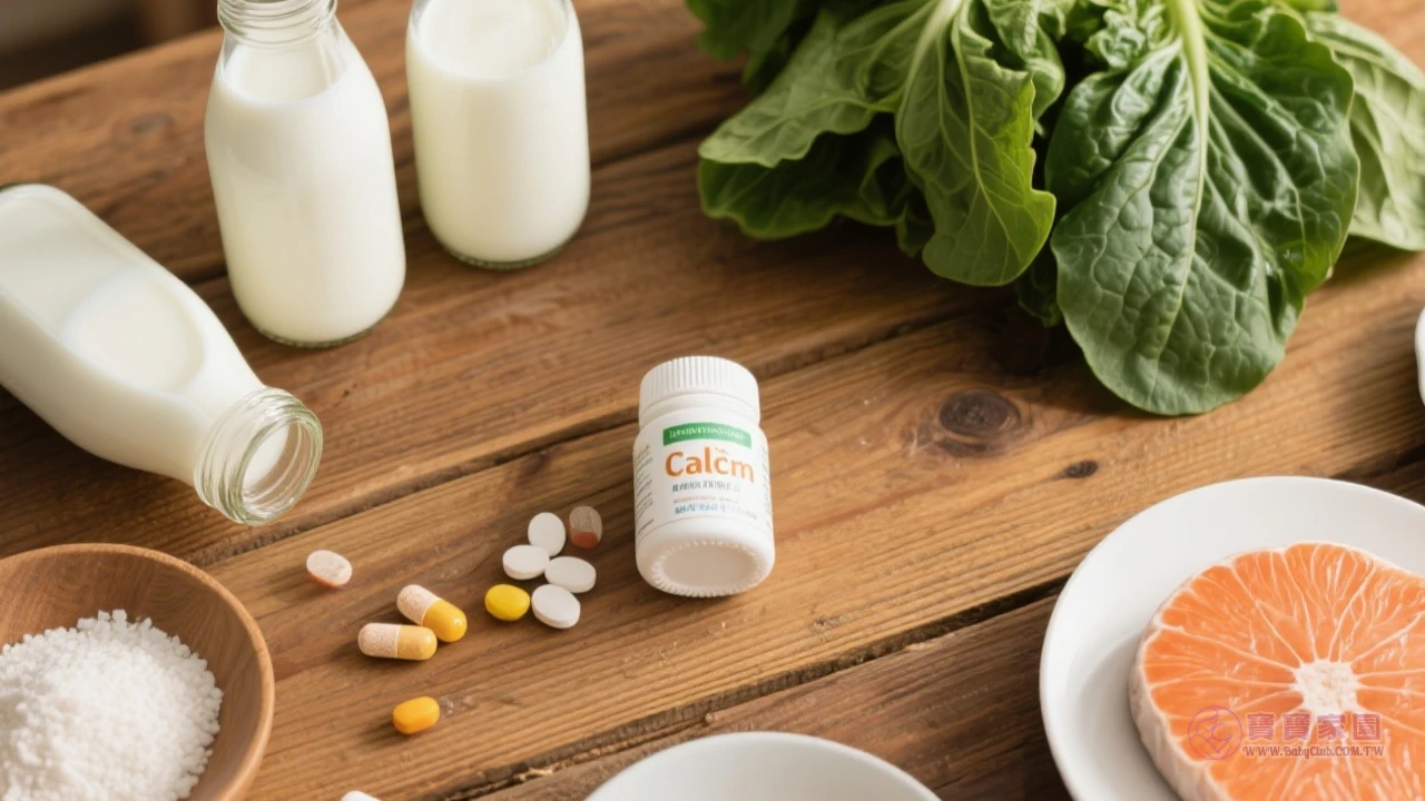 孕婦營養補充示意